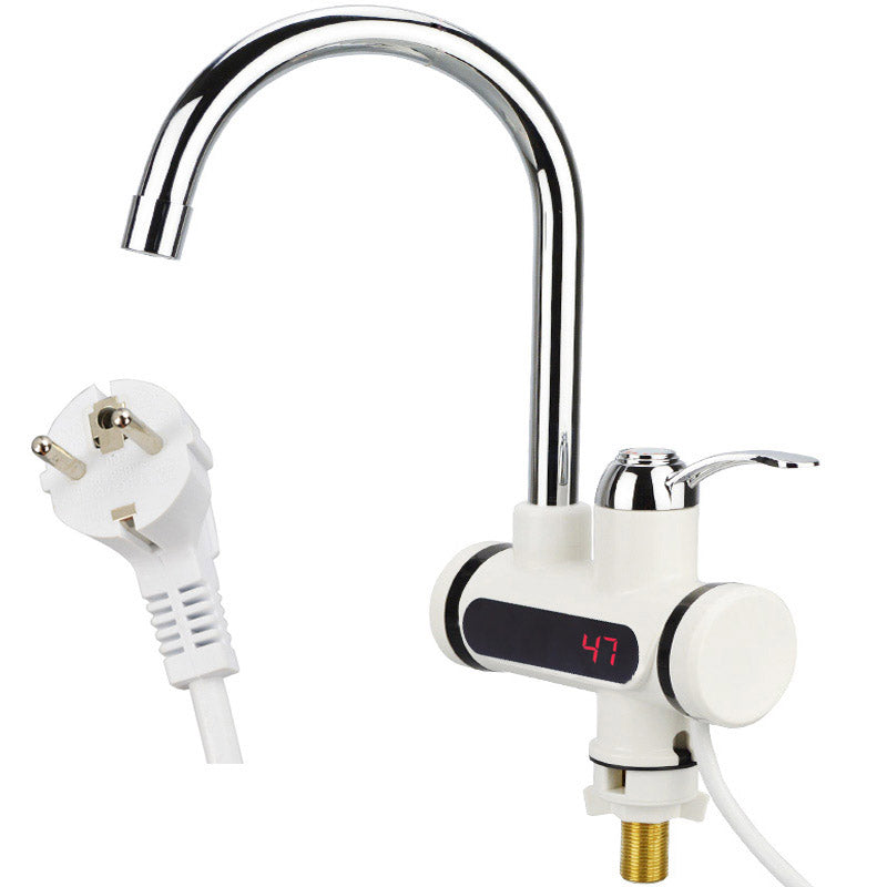 Magán: LCD kijelzős vízmelegítő csaptelep 3 típusban-függőleges, alsó csatlakozás