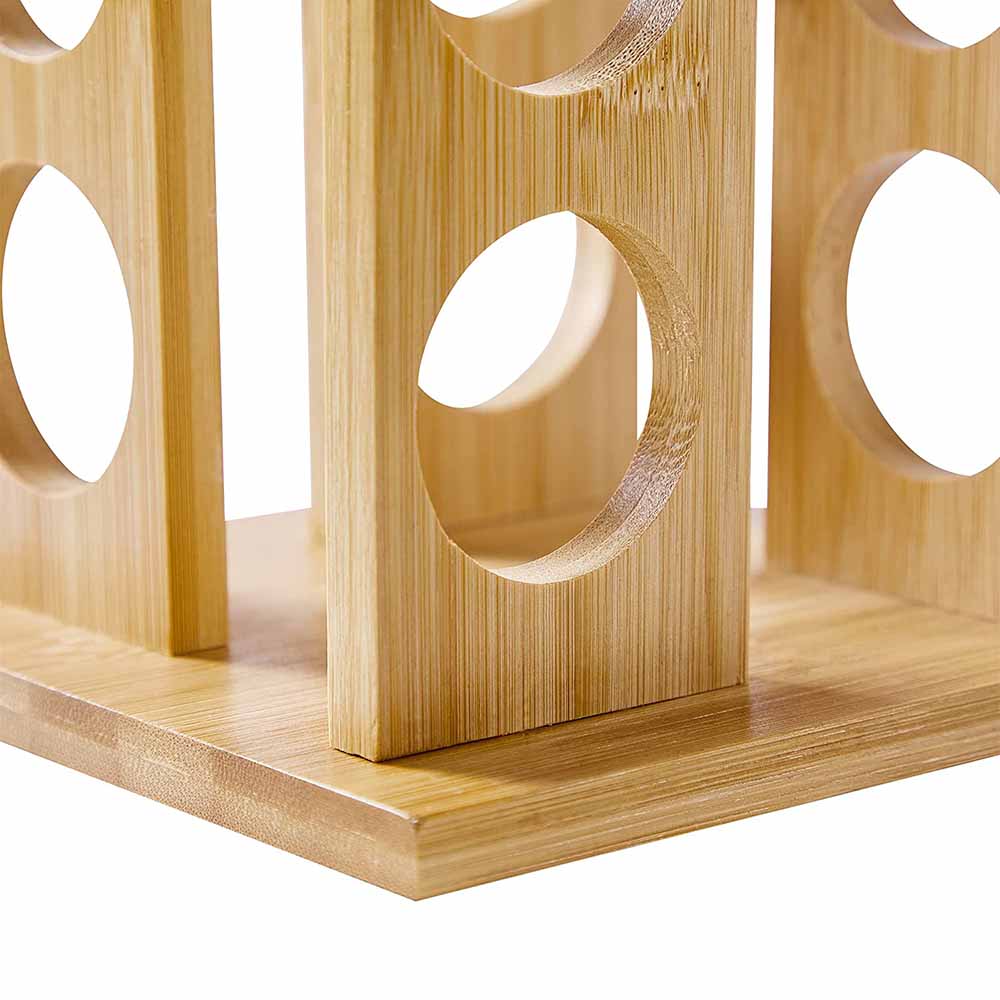 Magán: Bambusz fűszertartó állvány, 16db-os