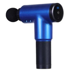 Magán: Iris KT-011-BL masszázs pisztoly 4 adapterrel (KT-011-BL)