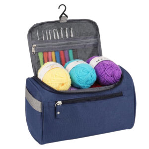 Magán: Horgoló készlet felakasztható táskában