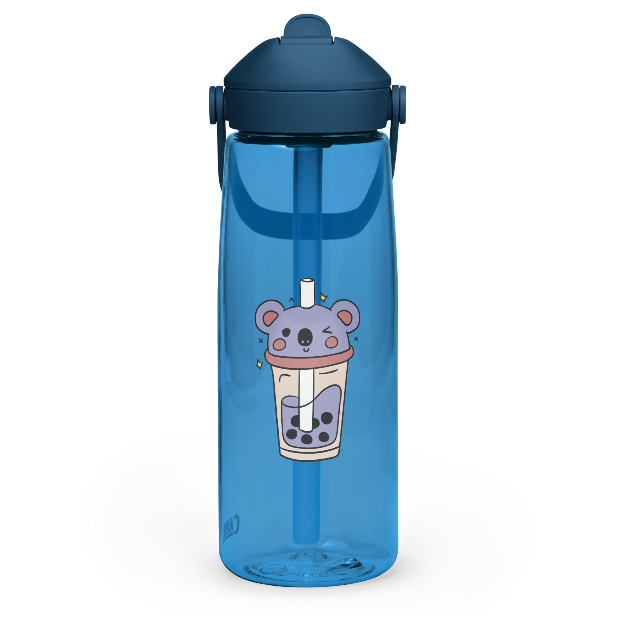 Magán: Flip straw water bottle