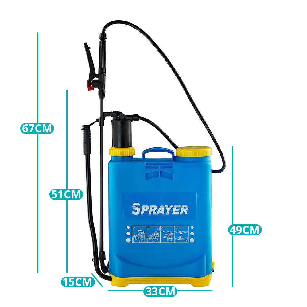 Magán: Háti permetező, 16 L