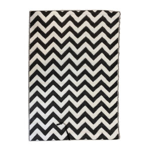 Magán: Kültéri szőnyeg, 2 oldalas, 180 x 120 cm,fekete-fehér