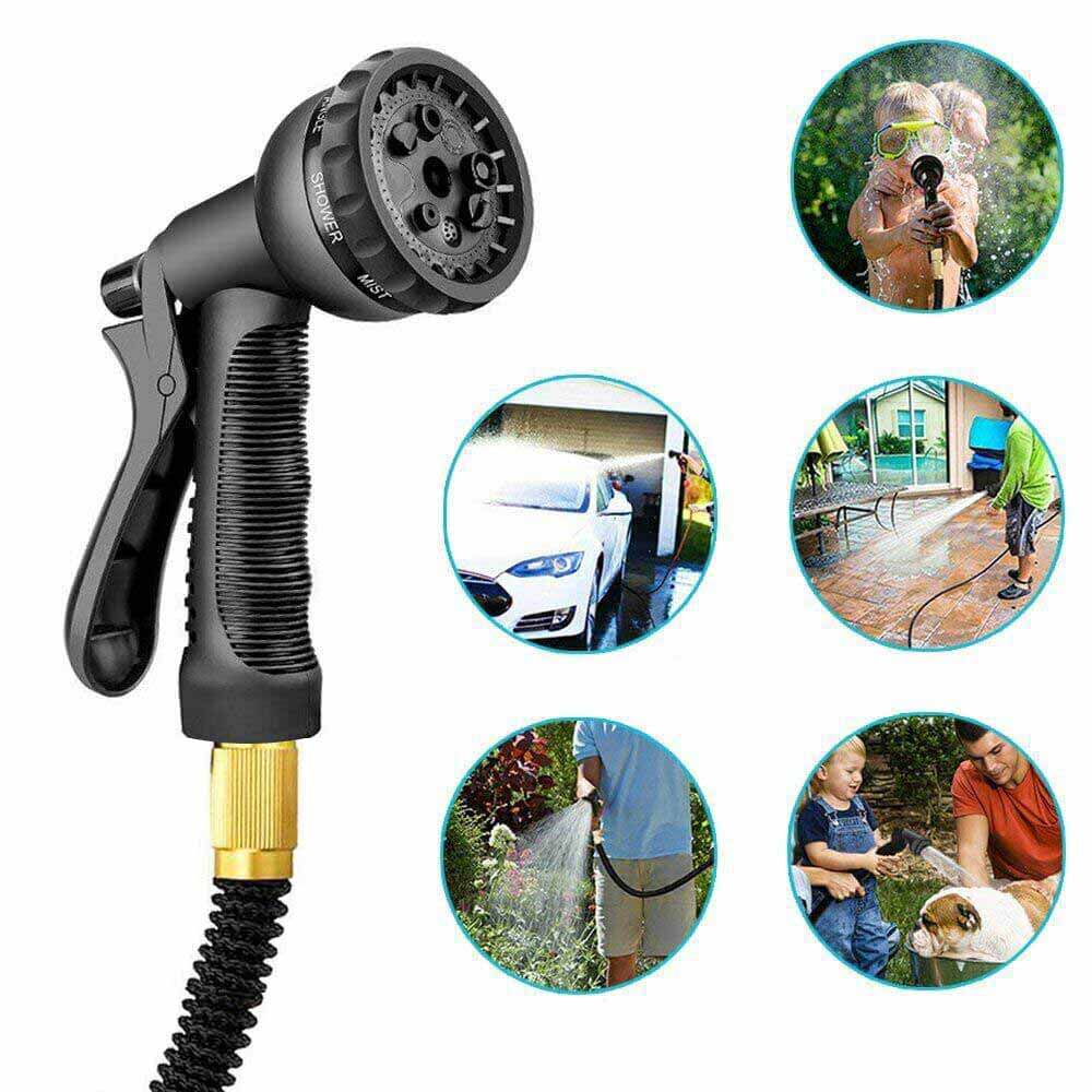 Magán: Nyomásra táguló locsolócső 3 méretben-15 méteres