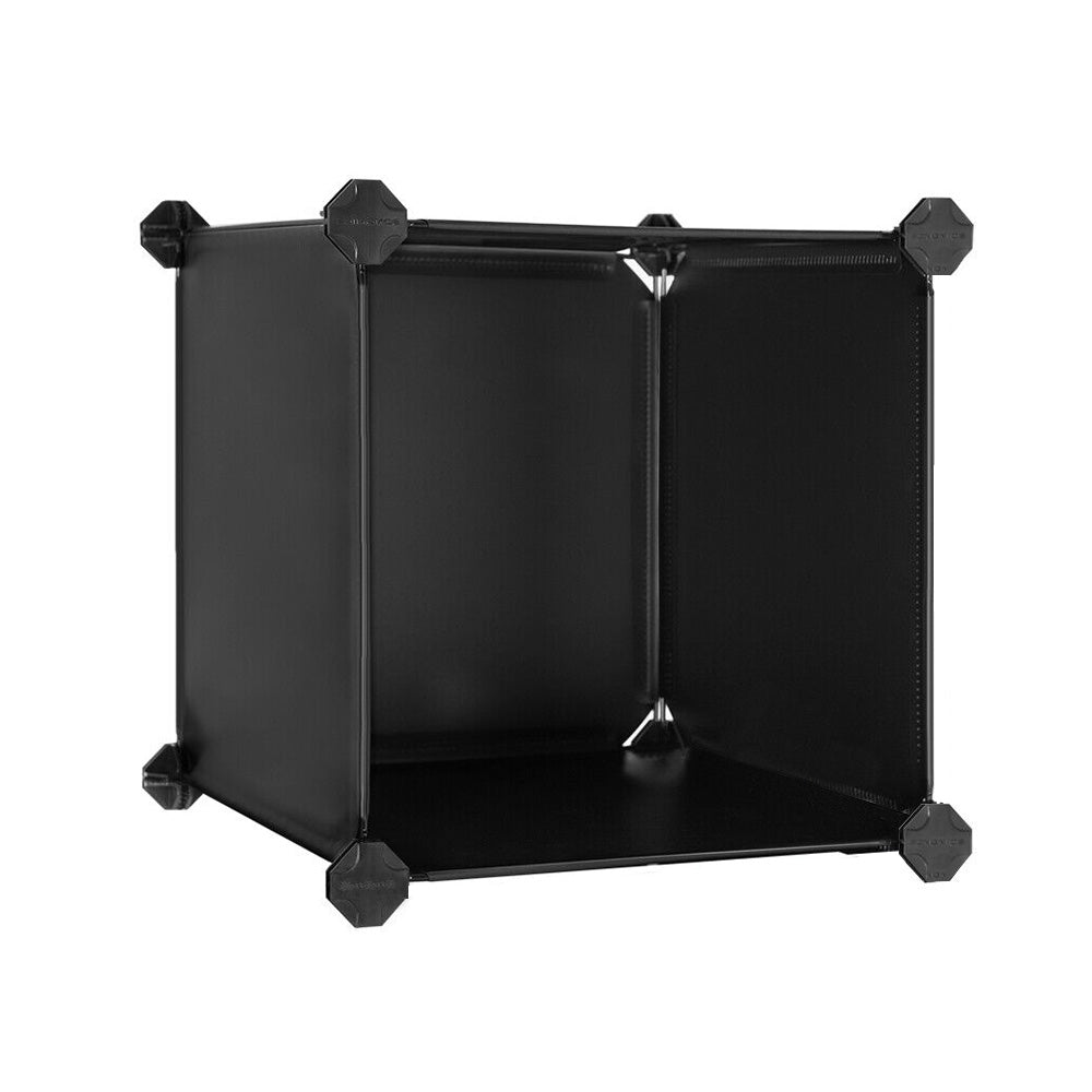 Magán: Kombinálható tároló kocka 15db, fekete