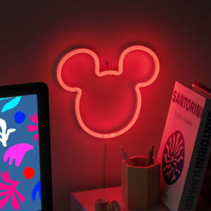 Magán: Mickey egér LED fali neon hangulatvilágítás