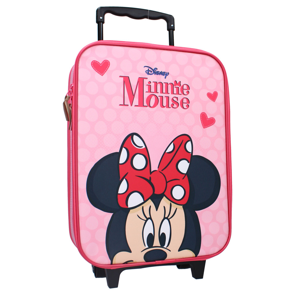 Magán: Minnie mouse rolling suitcase for kids