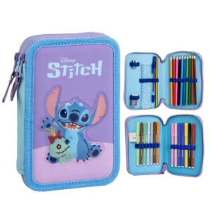 Magán: Stitch filled double pen holder