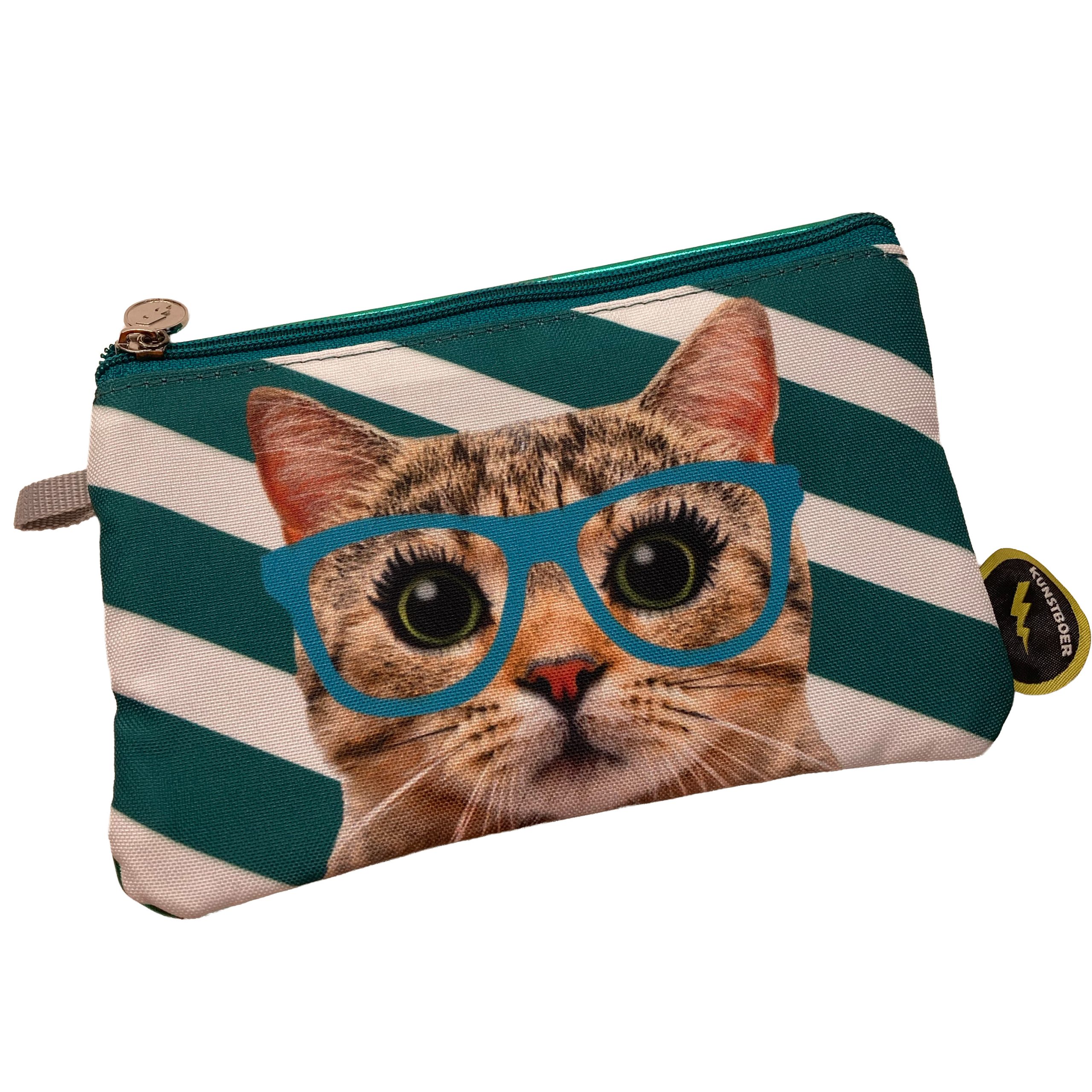 Magán: Pencil/make up bag – cat