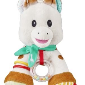 Magán: Sophie the giraffe activity cuddly toy – gripping toy – baby toy – maternity gift – baby shower gift – from 0 months – 23 cm – white brown multi-colored