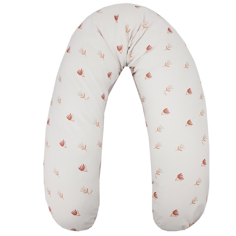 Magán: EKO Szoptatós párna Velvet Meadow 180cm – Beige