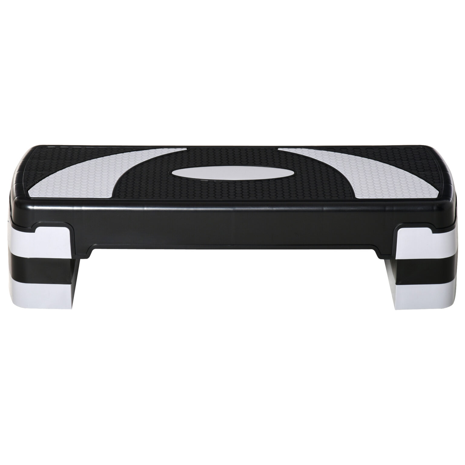 Magán: Stepper Fitness Aérobic hauteur réglable 10/15/20 cm surface antidérapante 80 x 31 x 20 cm plastique noir gris