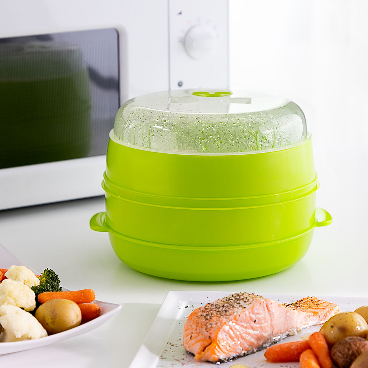 Magán: Microwave Double Steamer Codowave InnovaGoods