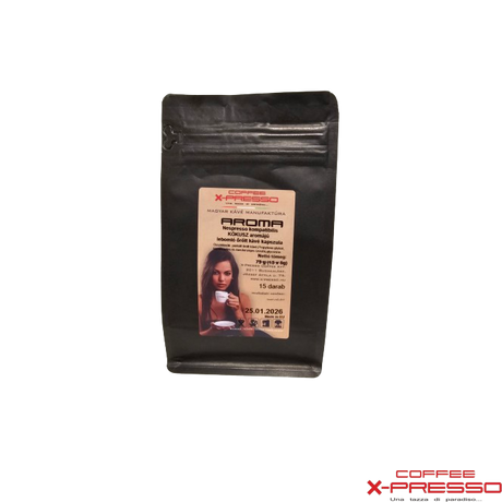 Magán: Coffee X-Presso Aroma KÓKUSZ Nespresso kompatibilis lebomló kapszula (15 db/csomag)