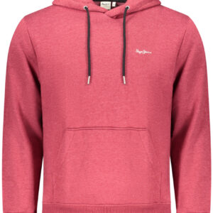 Magán: PEPE JEANS MEN’S RED ZIP-UP SWEATSHIRT